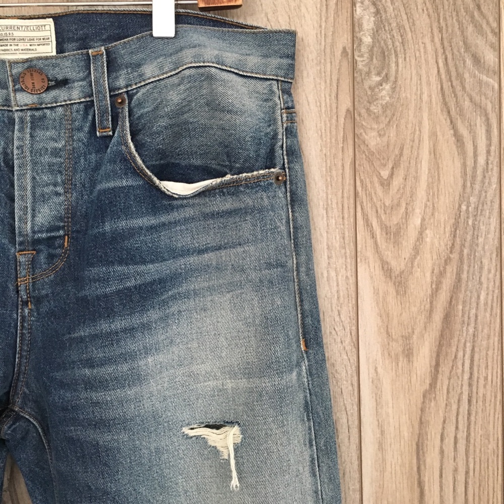 Current Elliott👖The Crossover/Zephyr Destroy NWT - Picture 5 of 8